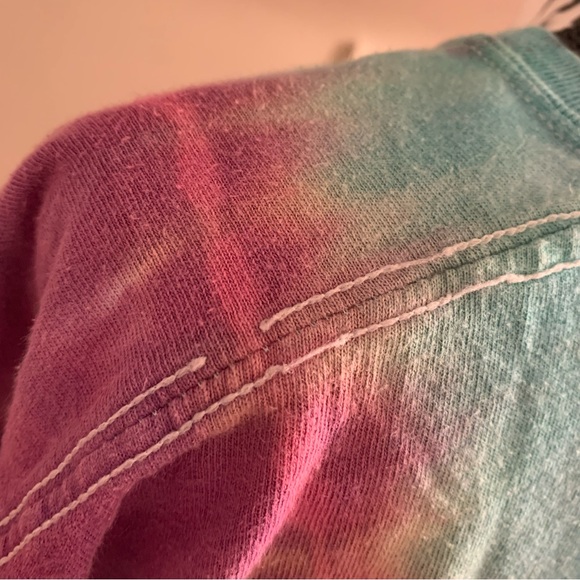 Wu-Tang Forever Tie Dye Short Sleeve Hip Hop Band T Shirt Mens Size M Medium - Picture 4 of 7